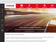 Tablet Screenshot of gtb.unicredit.eu